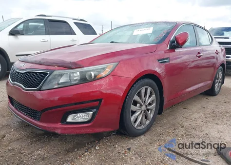 2015 Kia Optima Ex из США, поврежденный, VIN 5XXGN4A72FG450582